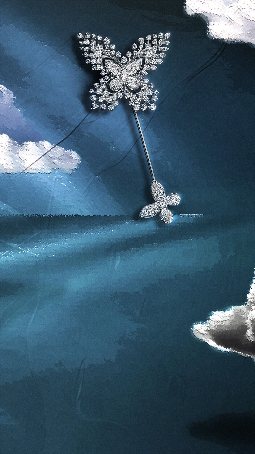 ダフネ, Butterfly Brooch - Graff